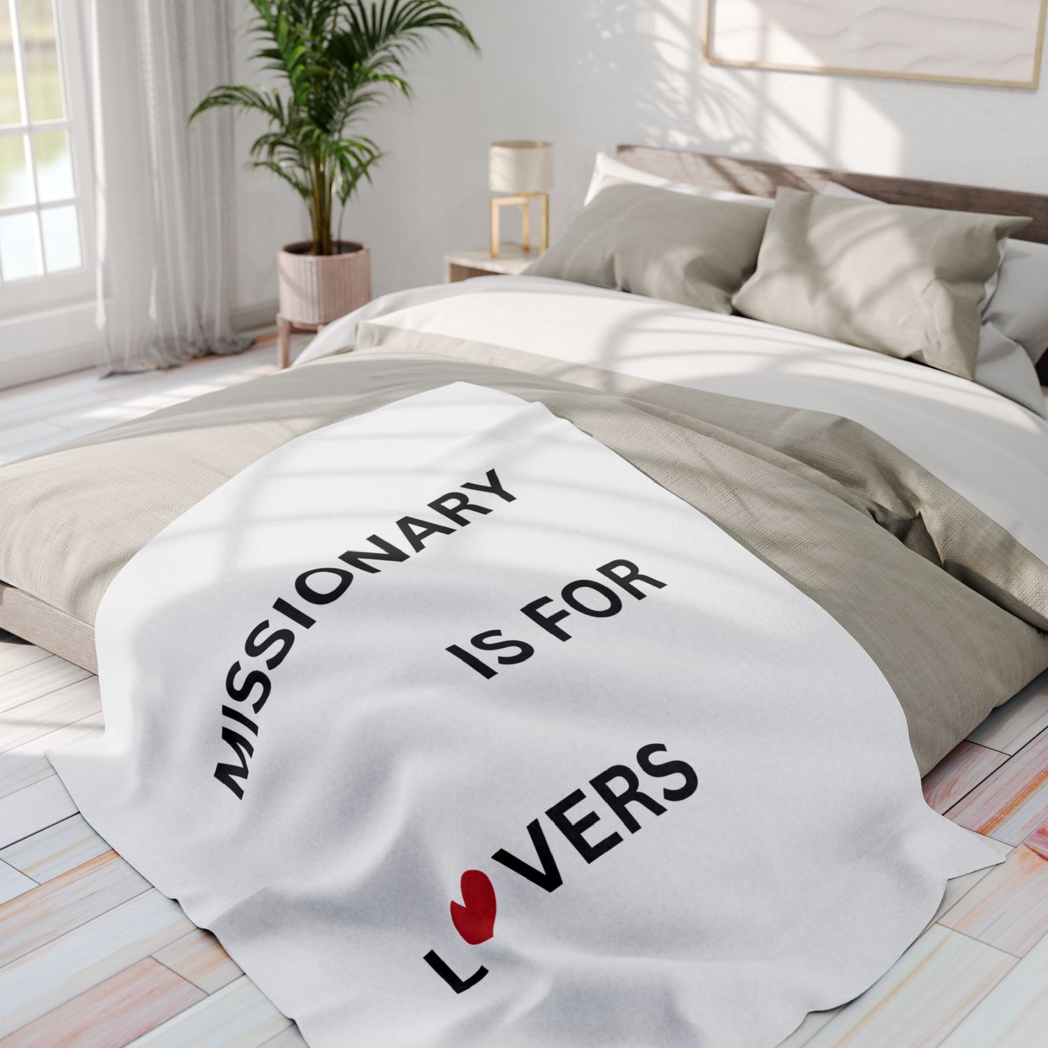 Missionary is for lovers blanket